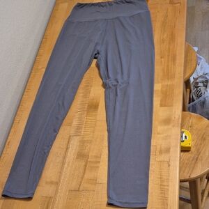 Gray Soft Leggings Pajama Or Sports